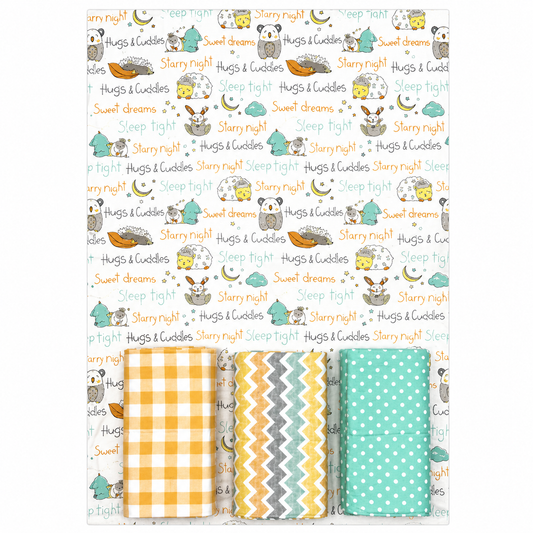 Abracadabra Sleepy Friends Changing Mat Set