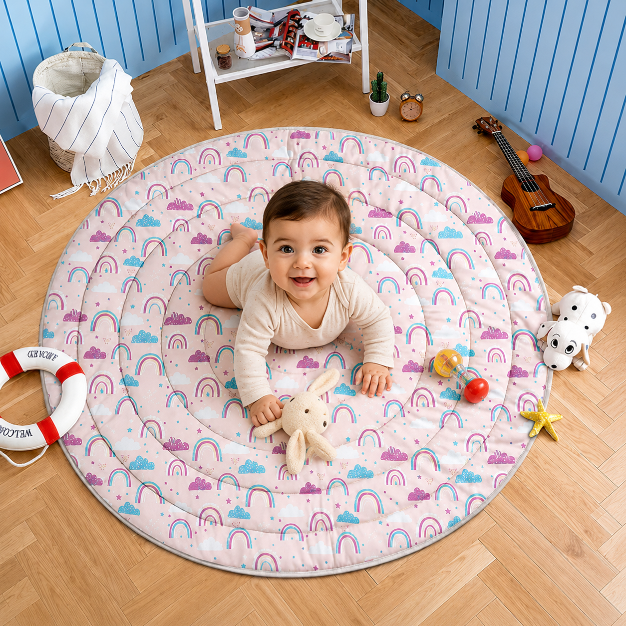 Sovana Premium Quilted Muslin Playmat