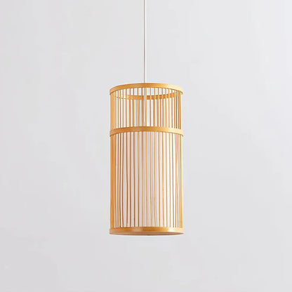 Handcrafted Bamboo Rattan Pendant Light Srinidhi