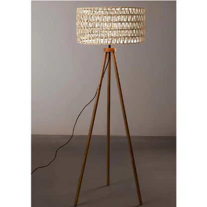 Lavya Handcrafted Bamboo Floor Lamp