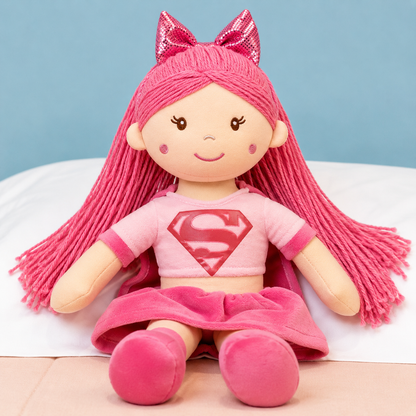 Mirada Official DC Comics Supergirl Rag Doll Plush Toy – 38cm