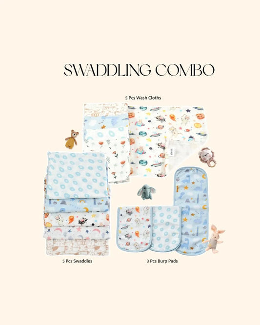 13-Piece Swaddling & Nursing Set