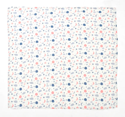 100% Cotton Muslin Swaddles – Set of 3 Pink
