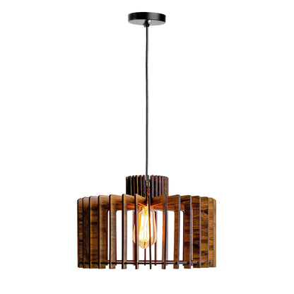 Cornet Pine Engineered Wood Ceiling Pendant Lamp