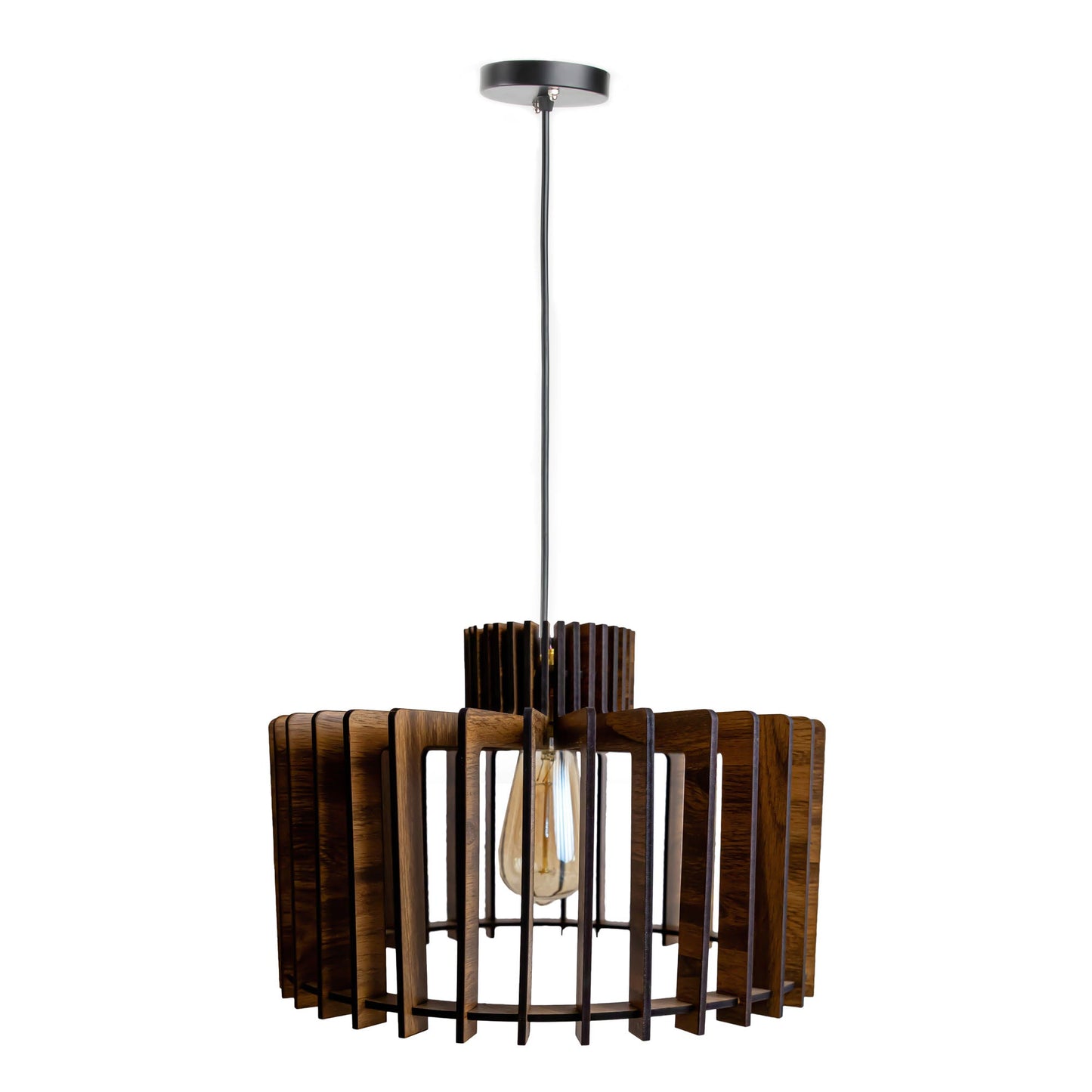 Cornet Pine Engineered Wood Ceiling Pendant Lamp