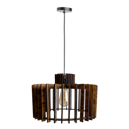 Cornet Pine Engineered Wood Ceiling Pendant Lamp