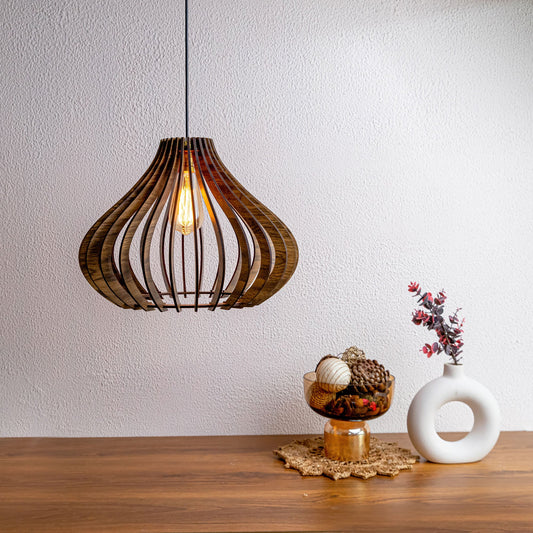 Casie Pine Engineered Wood Ceiling Pendant Lamp
