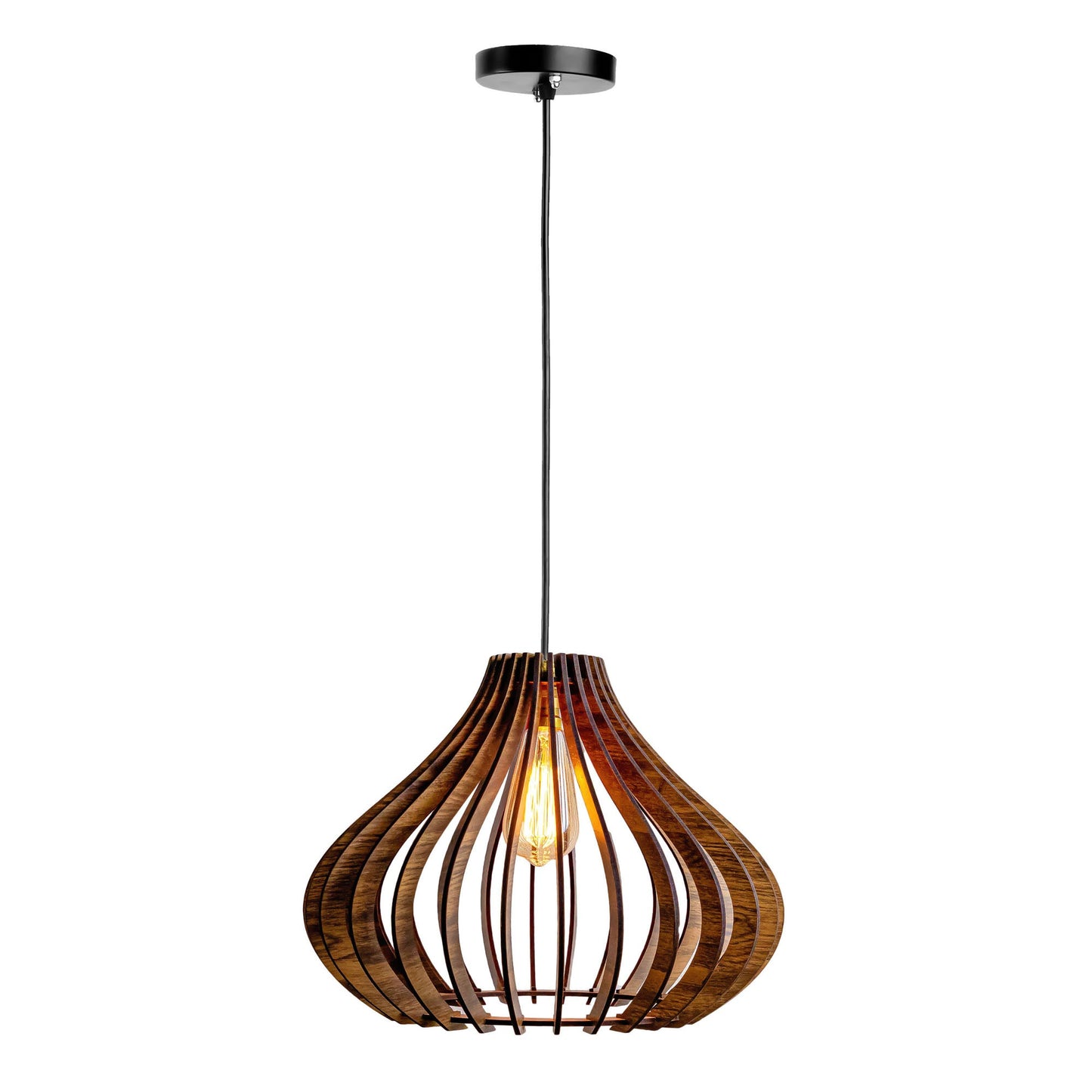 Casie Pine Engineered Wood Ceiling Pendant Lamp