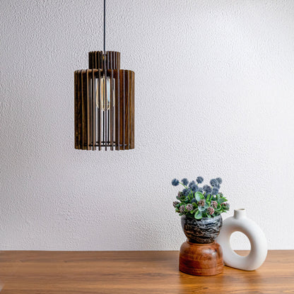Clora Pine Engineered Wood Ceiling Pendant Lamp
