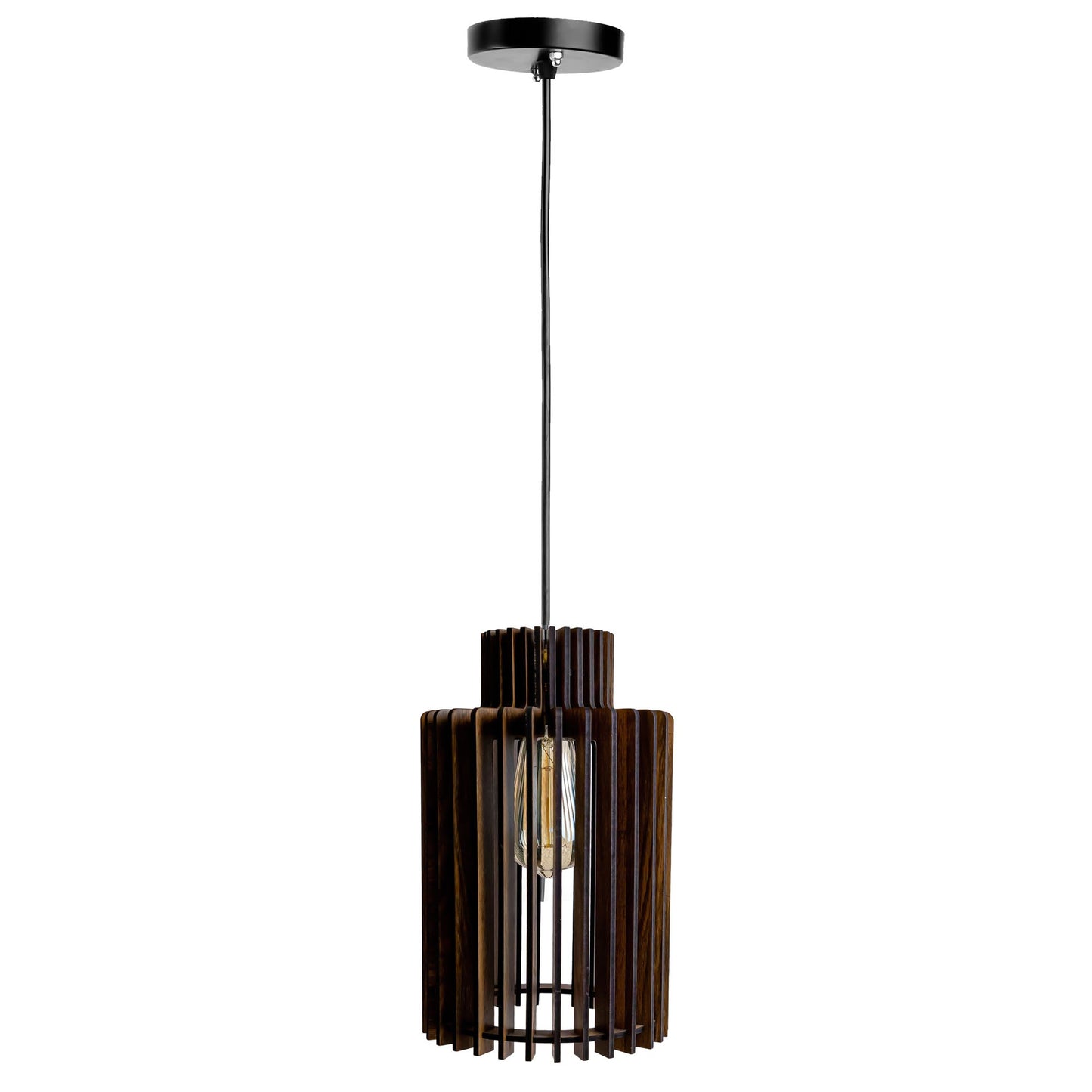 Clora Pine Engineered Wood Ceiling Pendant Lamp