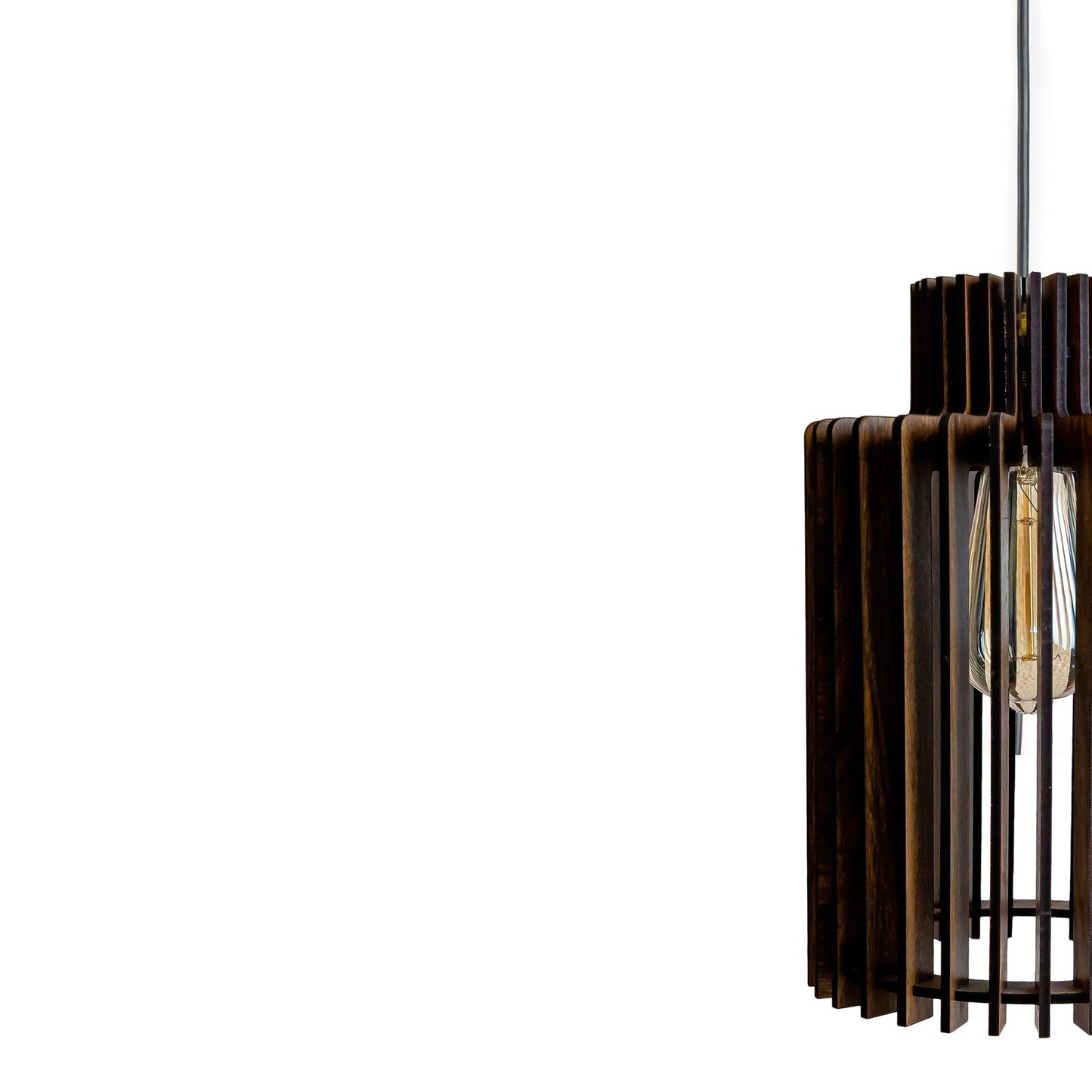 Clora Pine Engineered Wood Ceiling Pendant Lamp