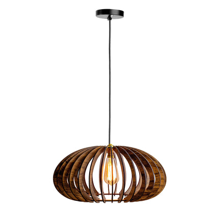 Cally Pine Wood Ceiling Pendant Lamp