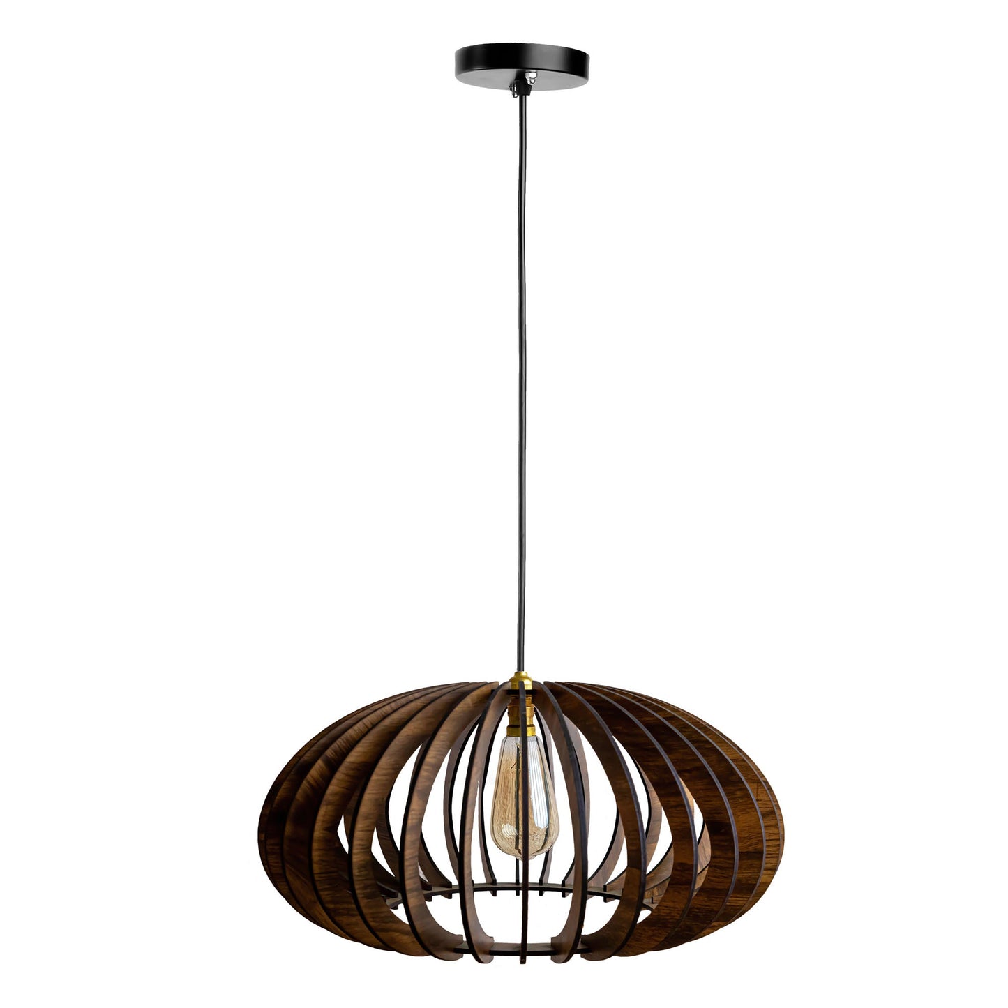 Cally Pine Wood Ceiling Pendant Lamp