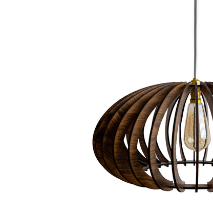 Cally Pine Wood Ceiling Pendant Lamp