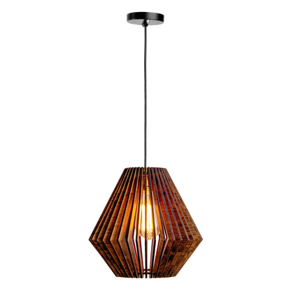Cyan Pine Engineered Wood Ceiling Pendant Lamp