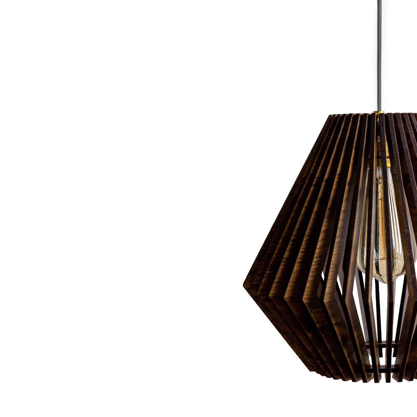 Cyan Pine Engineered Wood Ceiling Pendant Lamp