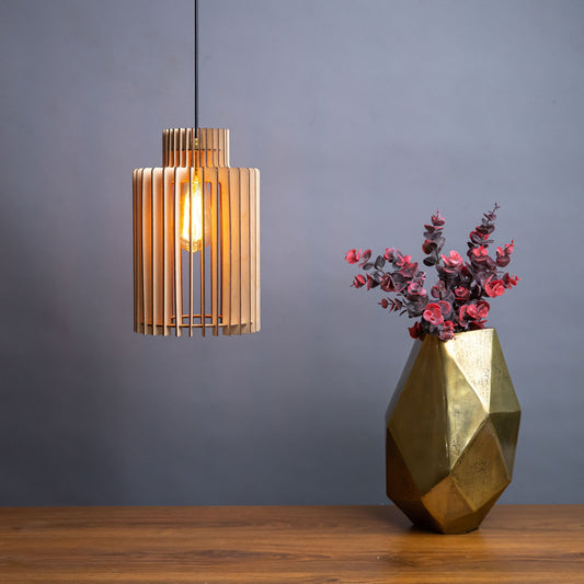 Casol Birch Engineered Wood Ceiling Pendant Lamp
