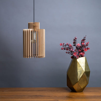 Casol Birch Engineered Wood Ceiling Pendant Lamp