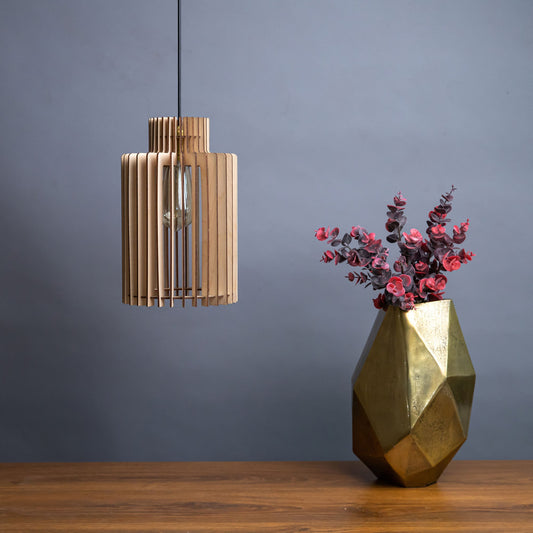 Casol Birch Engineered Wood Ceiling Pendant Lamp
