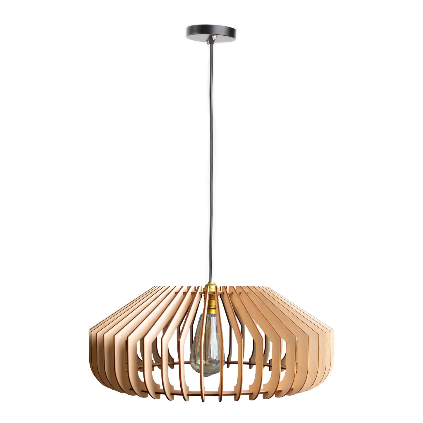 Cazor Birch Engineered Wood Ceiling Pendant Lamp