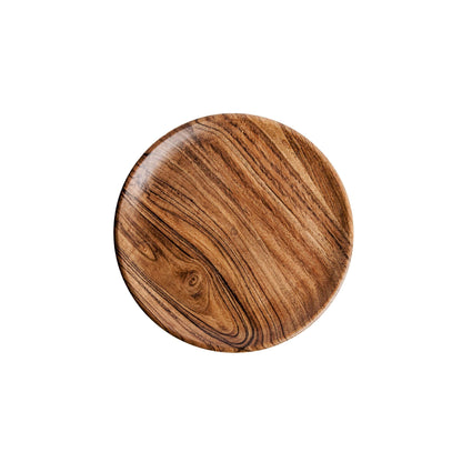 Dune Acacia Wood Plates | Set of 6 Small Plates
