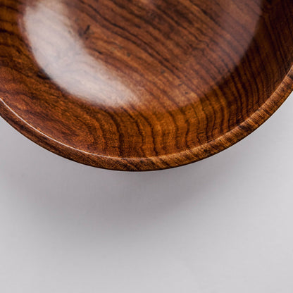 Dora Bowl | Handcrafted Sheesham Wood Serving Bowl