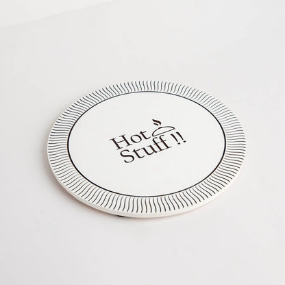Hot Stuff Marble Trivet | Heat-Resistant Modern Pot Holder