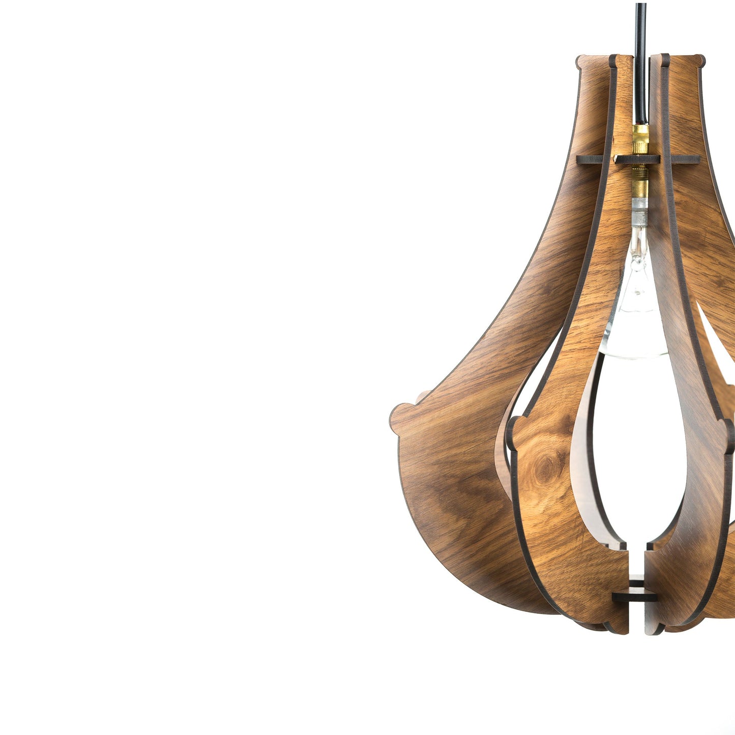 Corona Engineered Wood Ceiling Pendant Lamp