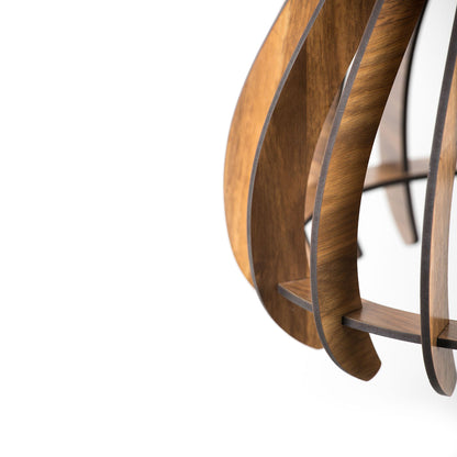 Poofy Engineered Wood Ceiling Pendant Lamp