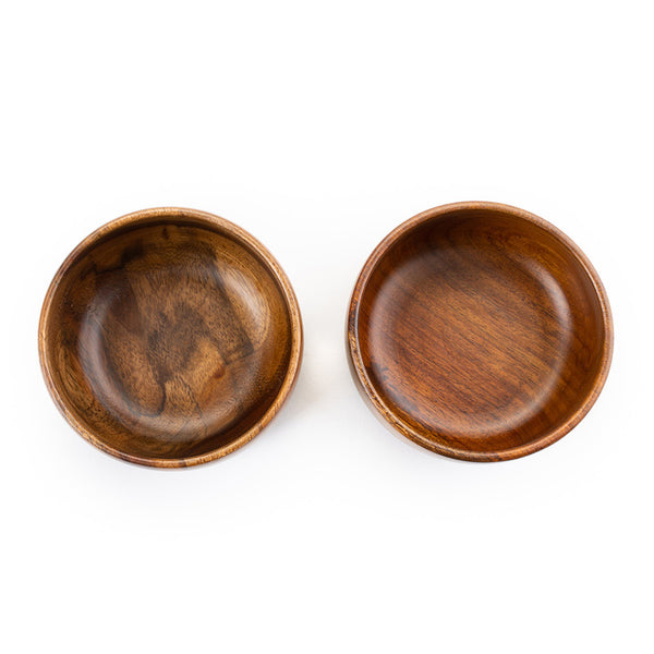 Baro Sheesham Wood Small Serving Bowl Set of 2
