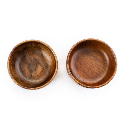 Baro Sheesham Wood Small Serving Bowl Set of 2