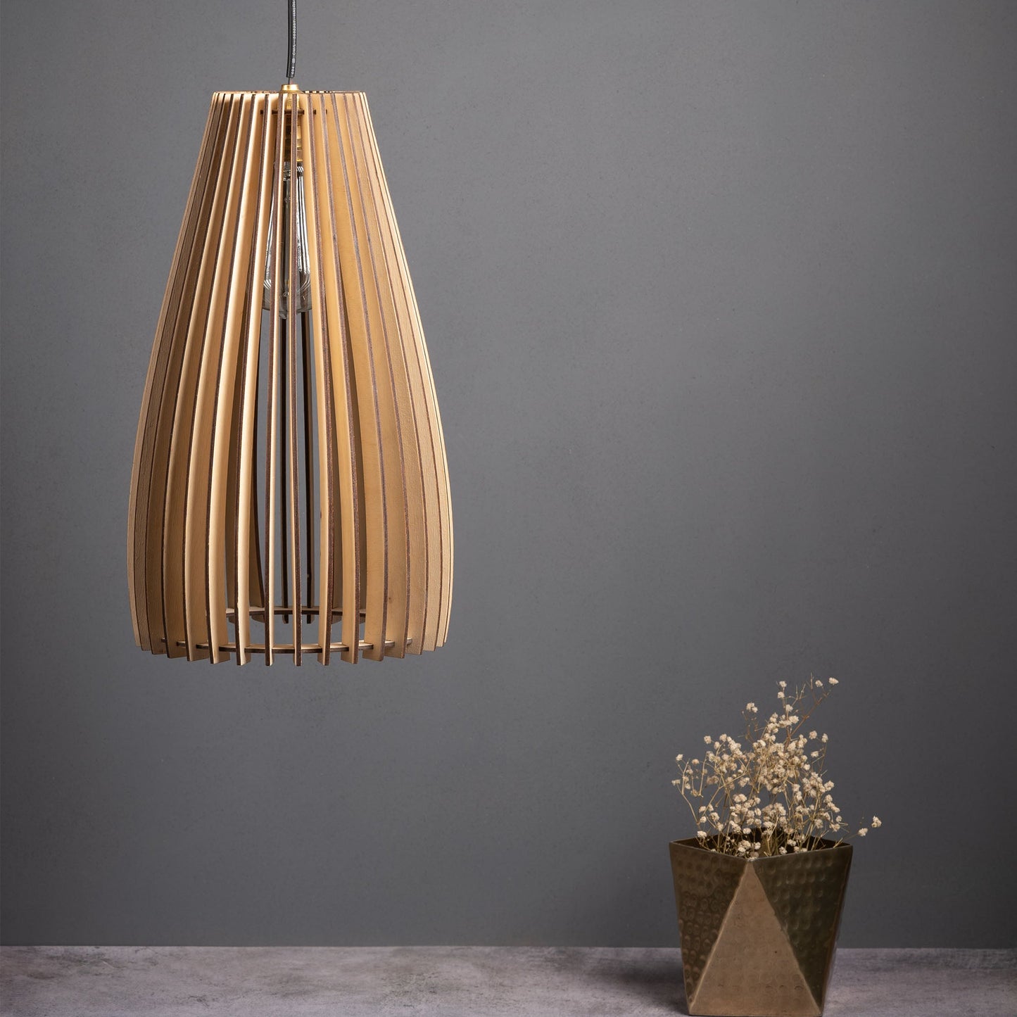 Bahama Birch Ply Ceiling Pendant Lamp