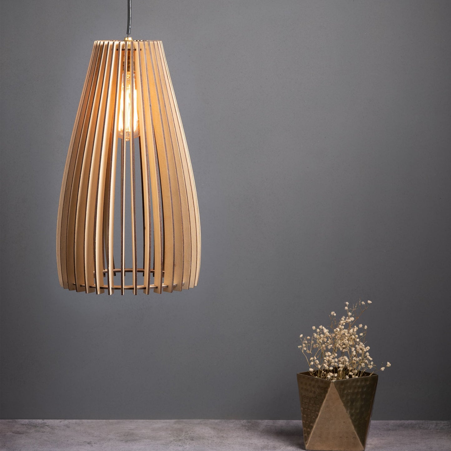 Bahama Birch Ply Ceiling Pendant Lamp