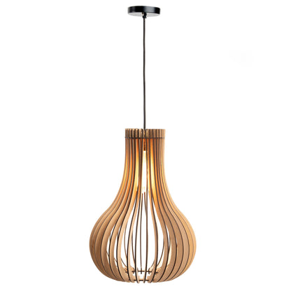 Barua Birch Ply Teardrop Ceiling Pendant Lamp