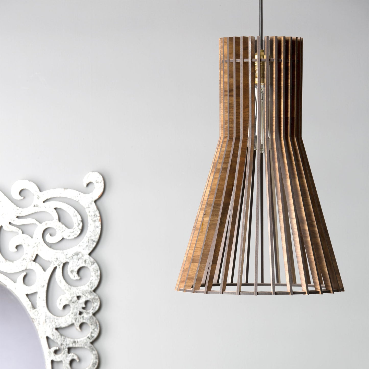 Gracia Pine Engineered Wood Ceiling Pendant Lamp