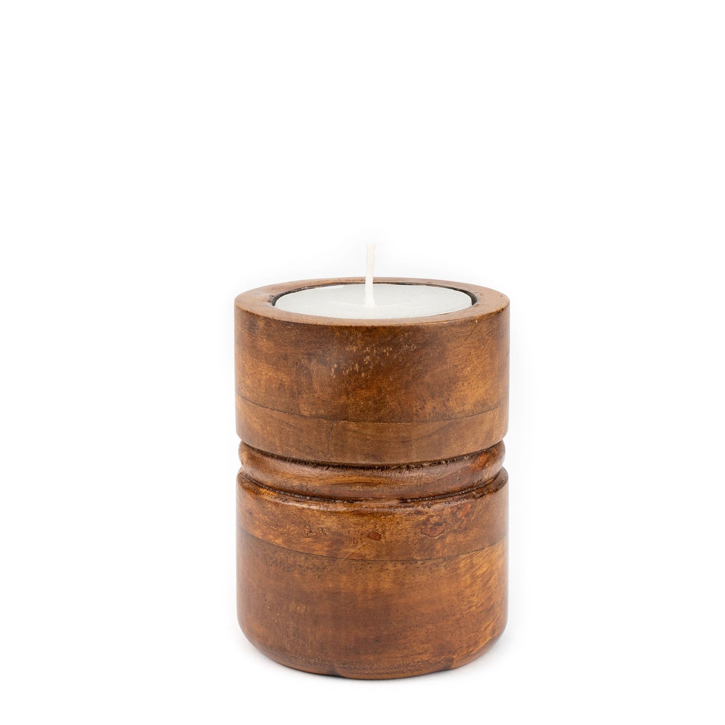 Baku Mango Wood Tealight Candle Holder