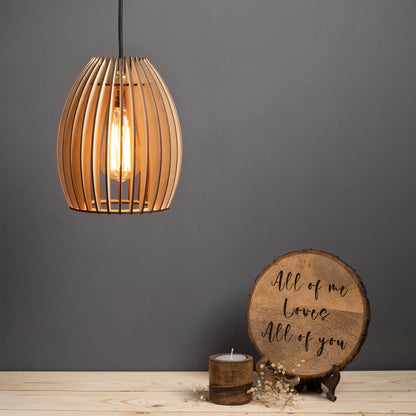 Becaa Birch Ply Ceiling Pendant Lamp