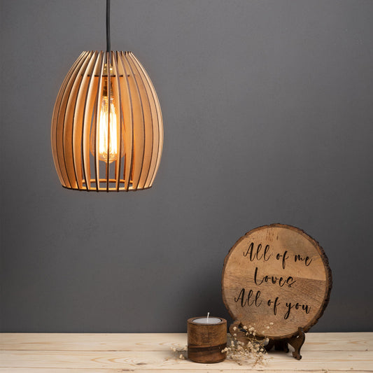 Becaa Birch Ply Ceiling Pendant Lamp