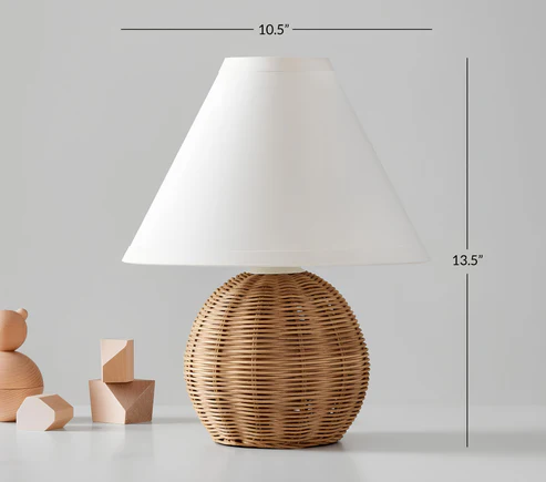 Taara Handcrafted Rattan Table Lamp