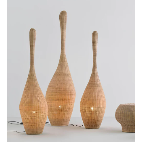 Tanvi Handcrafted Bamboo Floor Lamp