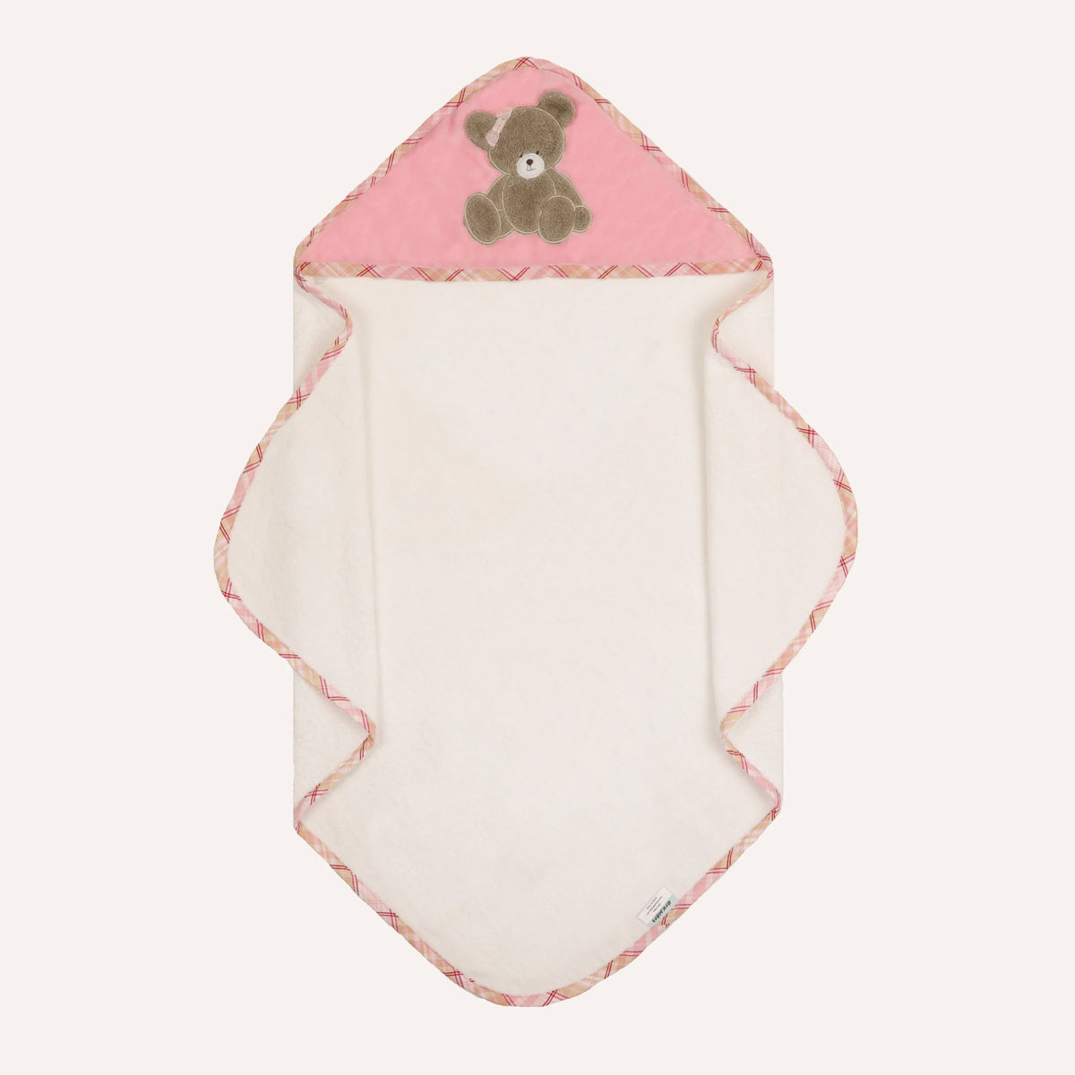Hooded Towel with 2 Face Washers - Tender Heart