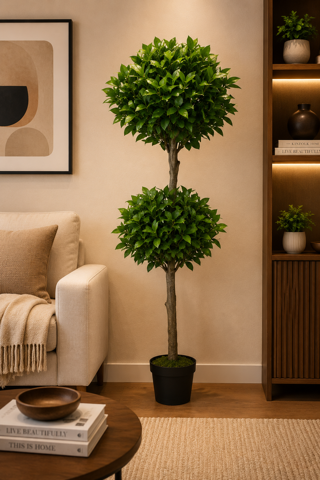 Topiary Bay Artificial Tree 65" Home Decor