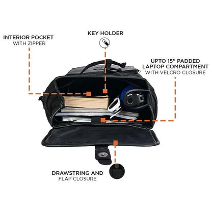 Transit Pro Backpack for Men & Women Black