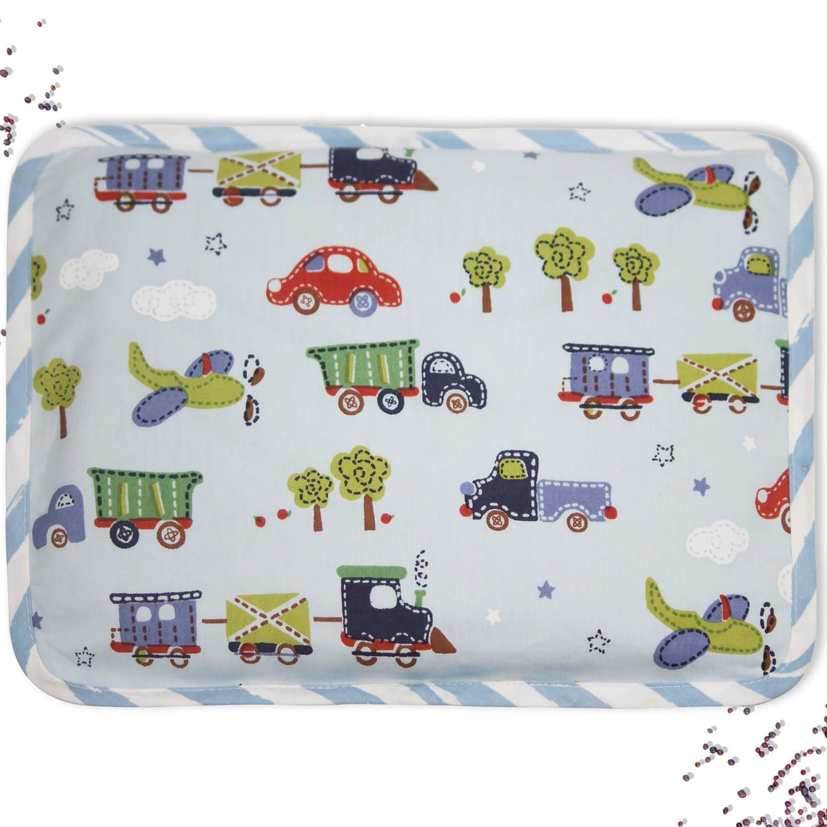 Abracadabra Transport Rai Mustard Seed Baby Pillow