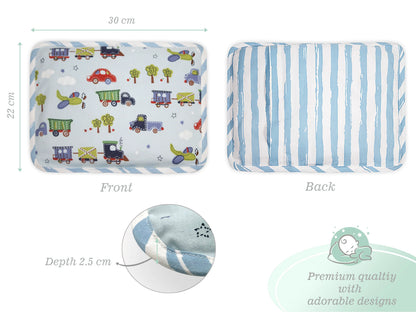 Abracadabra Transport Rai Mustard Seed Baby Pillow