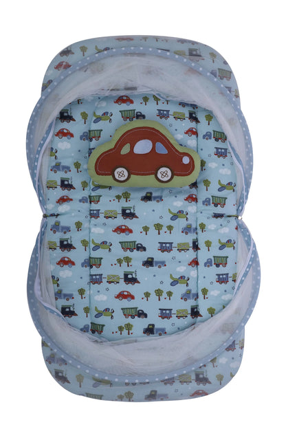 Gadda Set with Mosquito Net Transport