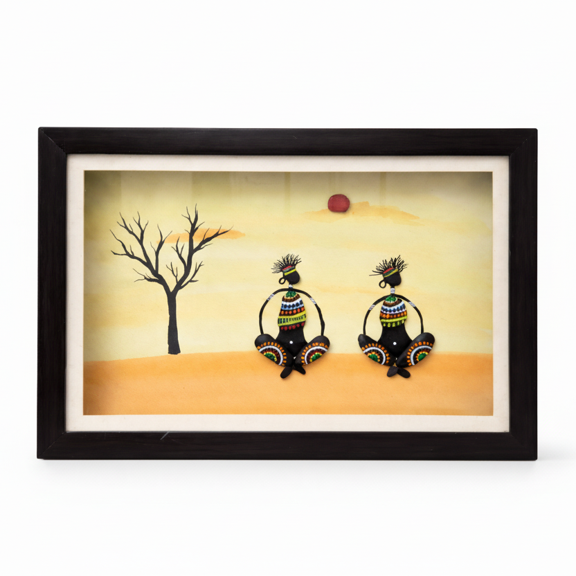 Together Always Pebble Art Frame