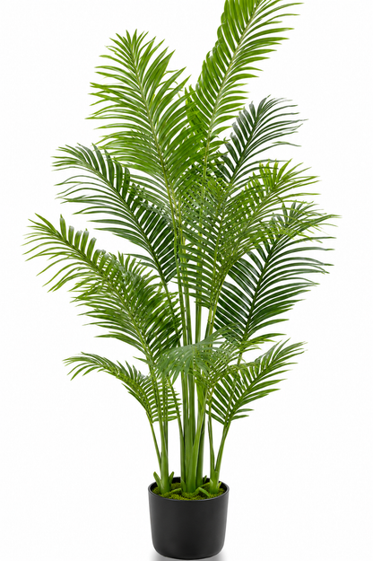 Artificial Tropical Palm Tree - 70.87″ Tall Faux Plant