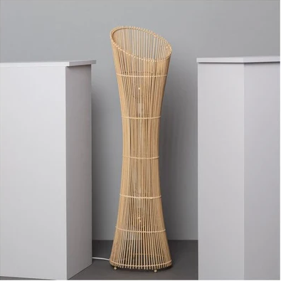 Ujjala Handcrafted Bamboo Floor Lamp