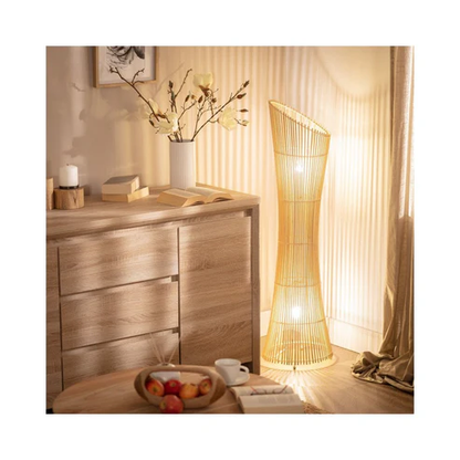 Ujjala Handcrafted Bamboo Floor Lamp